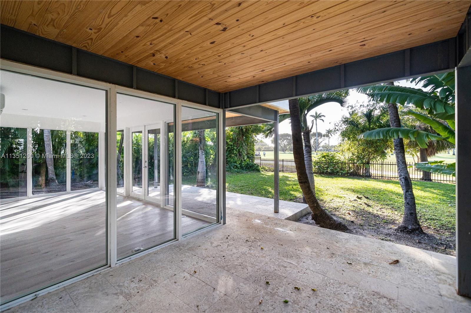 5512 La Gorce Drive Miami Beach, FL 33140 - Photo 21 of 35 a view of a room with porch and outdoor space