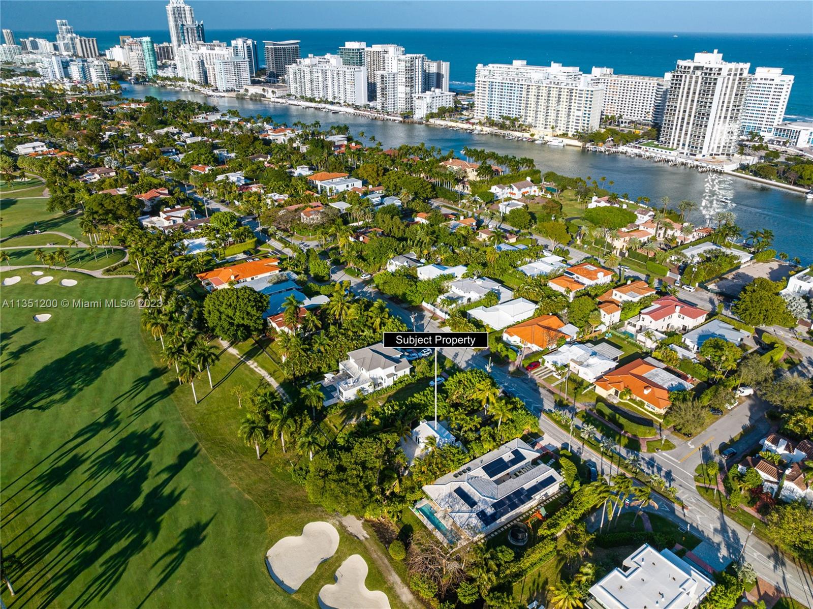 5512 La Gorce Drive Miami Beach, FL 33140 - Photo 3 of 35 a city view with tall buildings