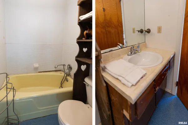 a bedroom with a bed dresser and a window