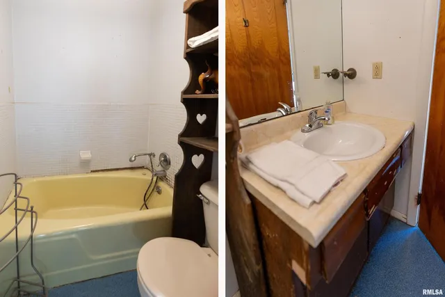 a bedroom with a bed dresser and a window