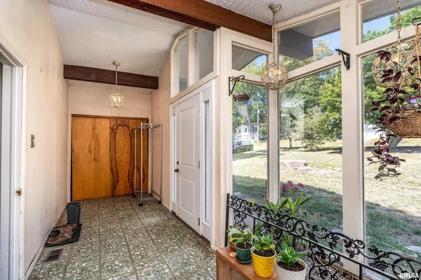 a view of an entryway