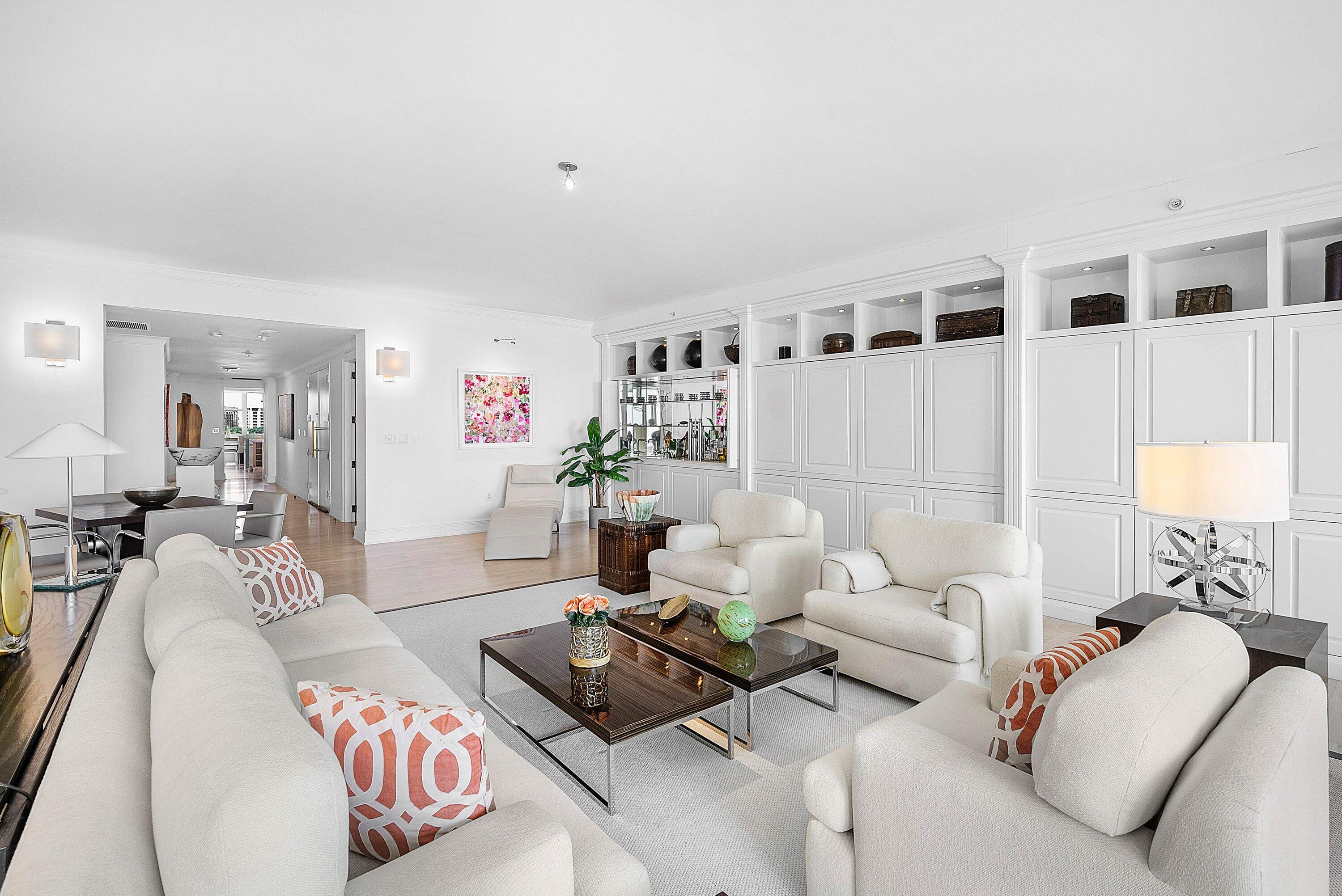 400 Southeast 5th Avenue, Unit 805N Boca Raton, FL 33432 - Photo 6 of 58 a living room with furniture