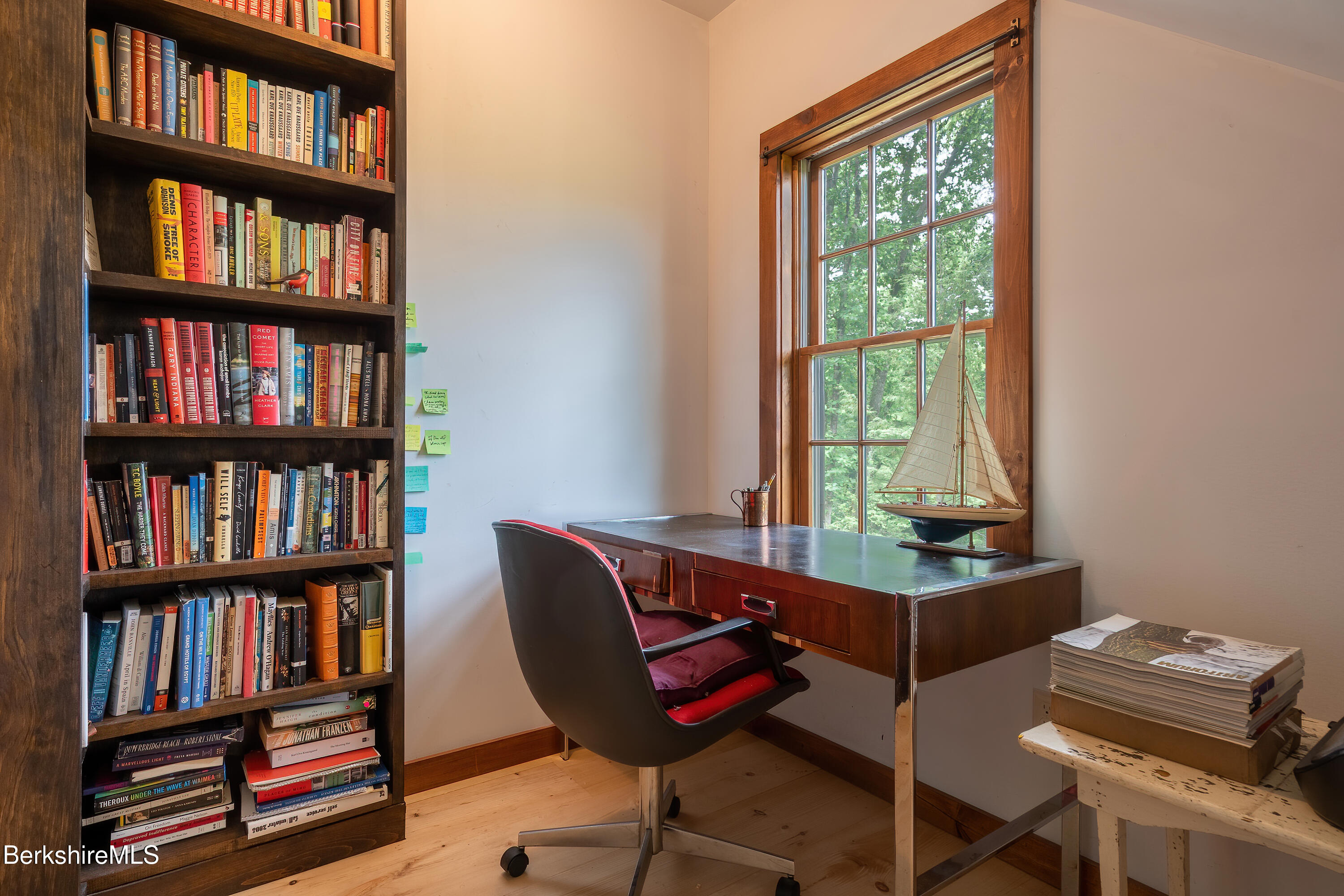 18 South Beech Plain Road Sandisfield, MA 01255 - Photo 24 of 32 a room with furniture window and book shelf