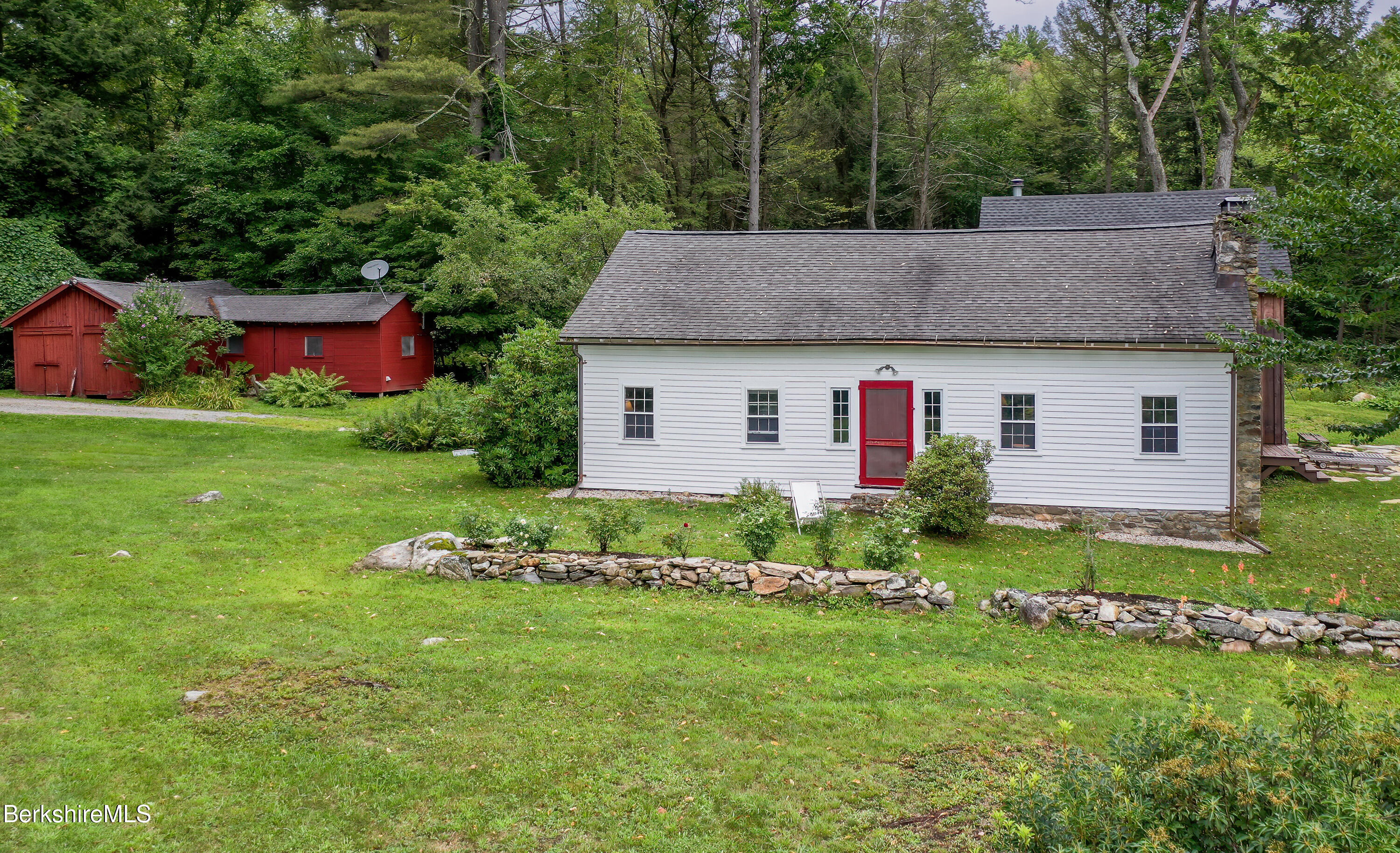 18 South Beech Plain Road Sandisfield, MA 01255 - Photo 3 of 32 a front view of a house with a garden