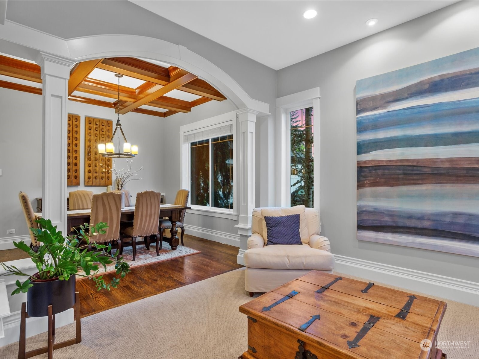 816 13th Street Snohomish, WA 98290 - Photo 15 of 34 a living room with furniture and a potted plant