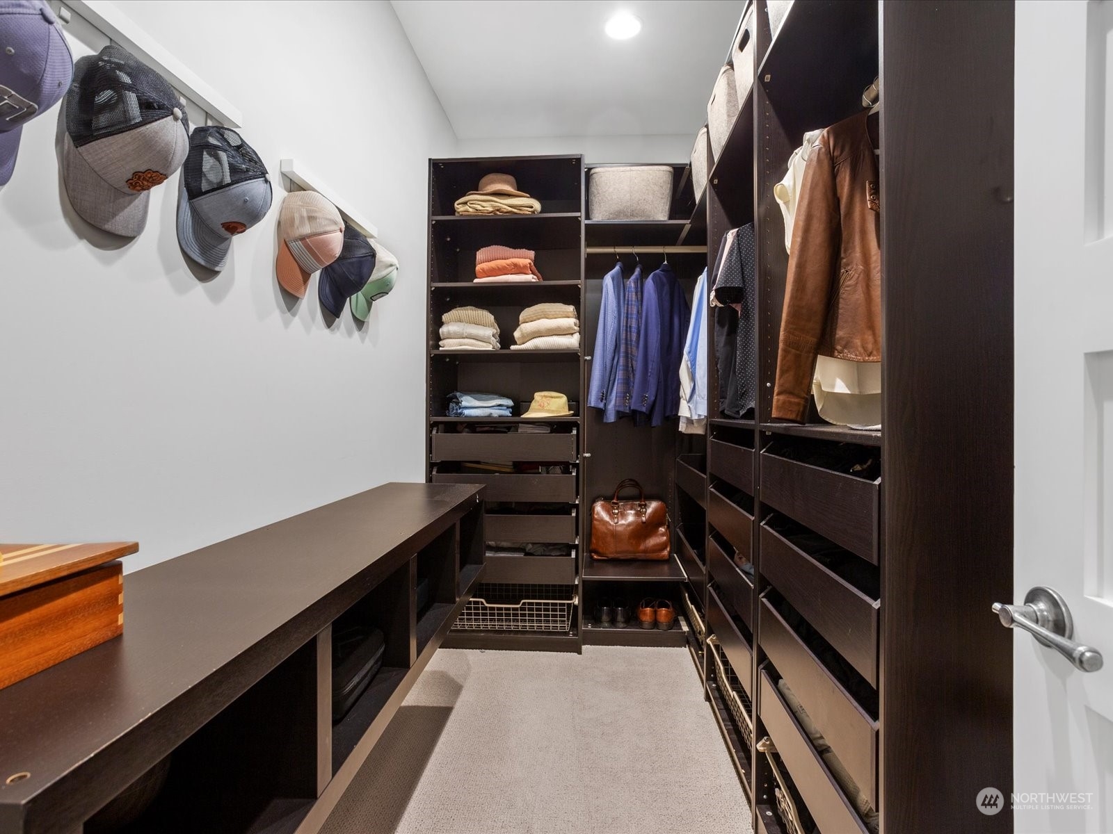816 13th Street Snohomish, WA 98290 - Photo 23 of 34 a view of walk in closet with clothes and shoes