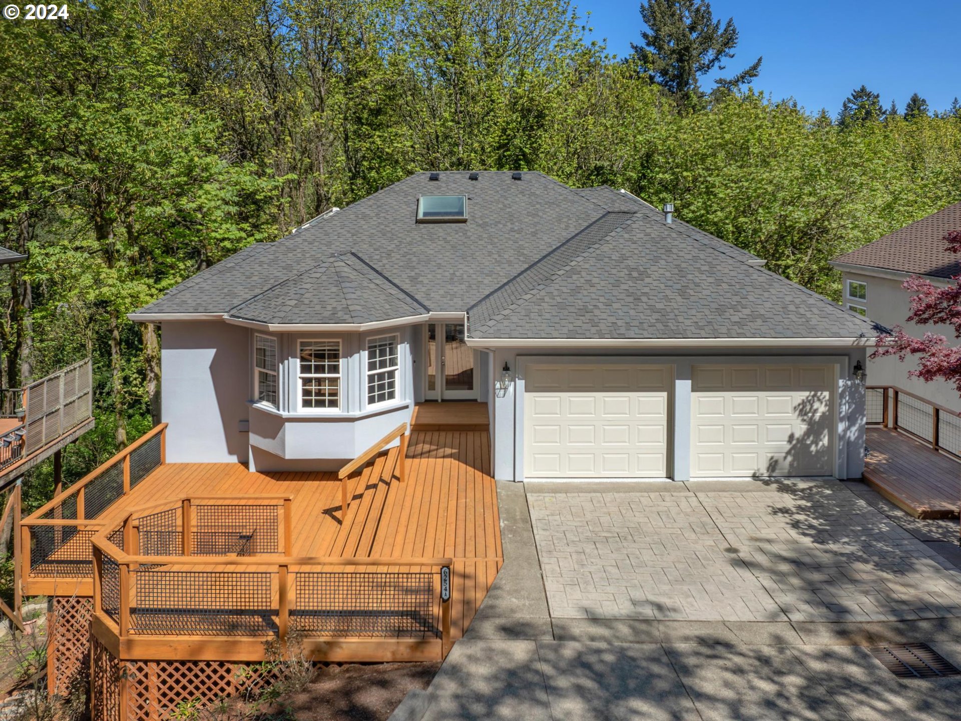 6254 Southwest Burlingame Avenue, Unit A Portland, OR 97239 - Photo 38 of 44 a house view with a outdoor space