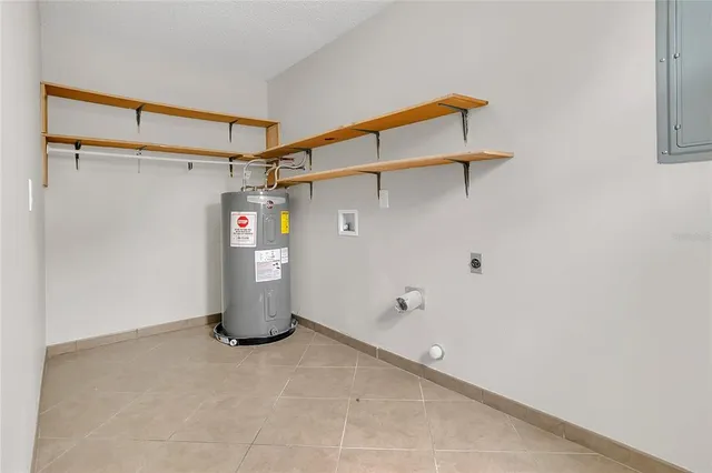 a view of storage and utility room