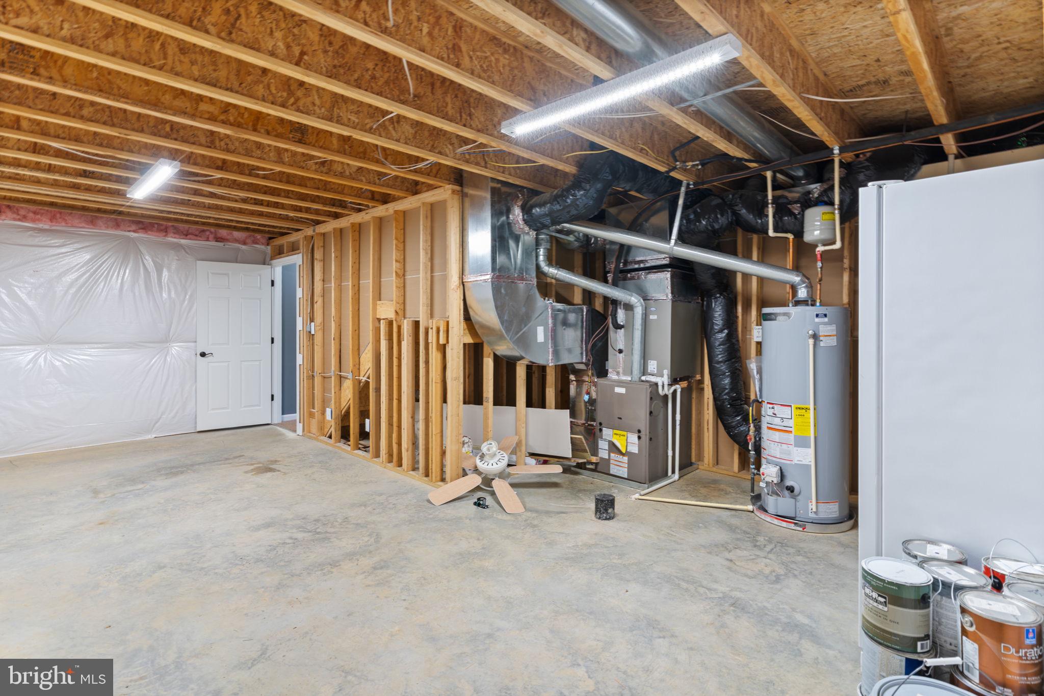 5270 Longbow Road King George, VA 22485 - Photo 66 of 75 Unfinished storage in basement