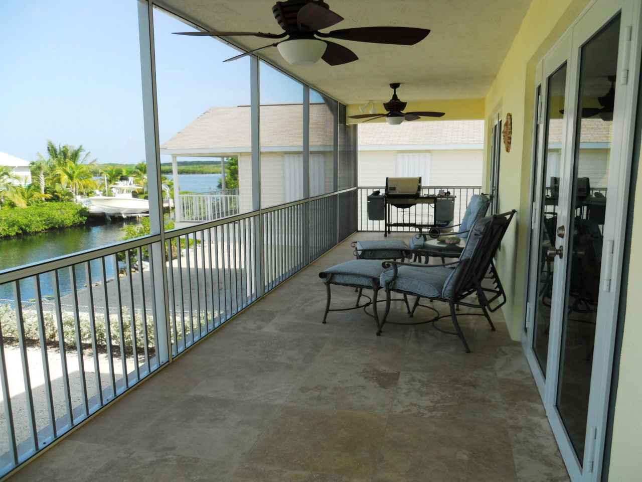 606 La Paloma Road Key Largo, FL 33037 - Photo 13 of 22 Screen Porch