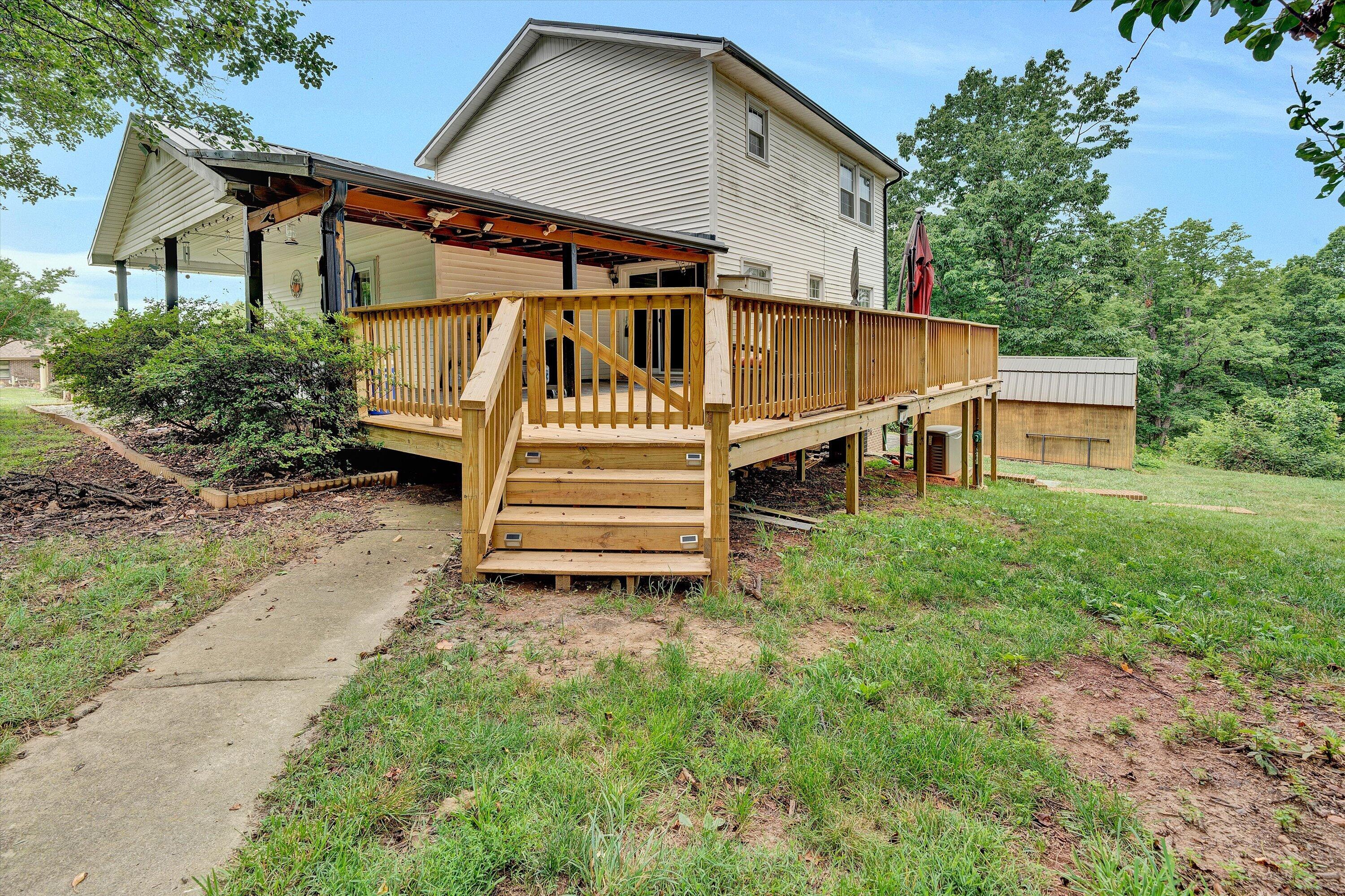 281 Cherokee Hills Road Bassett, VA 24055 - Photo 2 of 54 NEW Deck