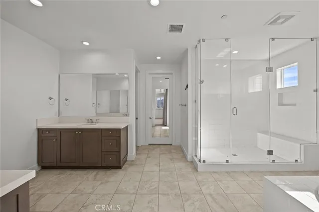 a view of a livingroom with a large window