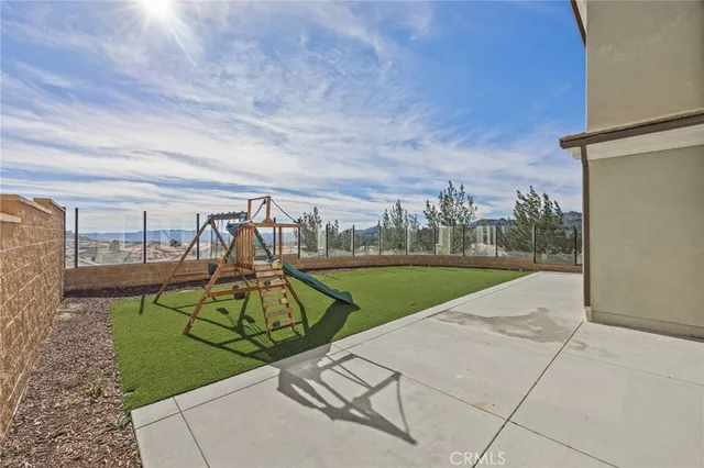 a view of a city with tall buildings in the background