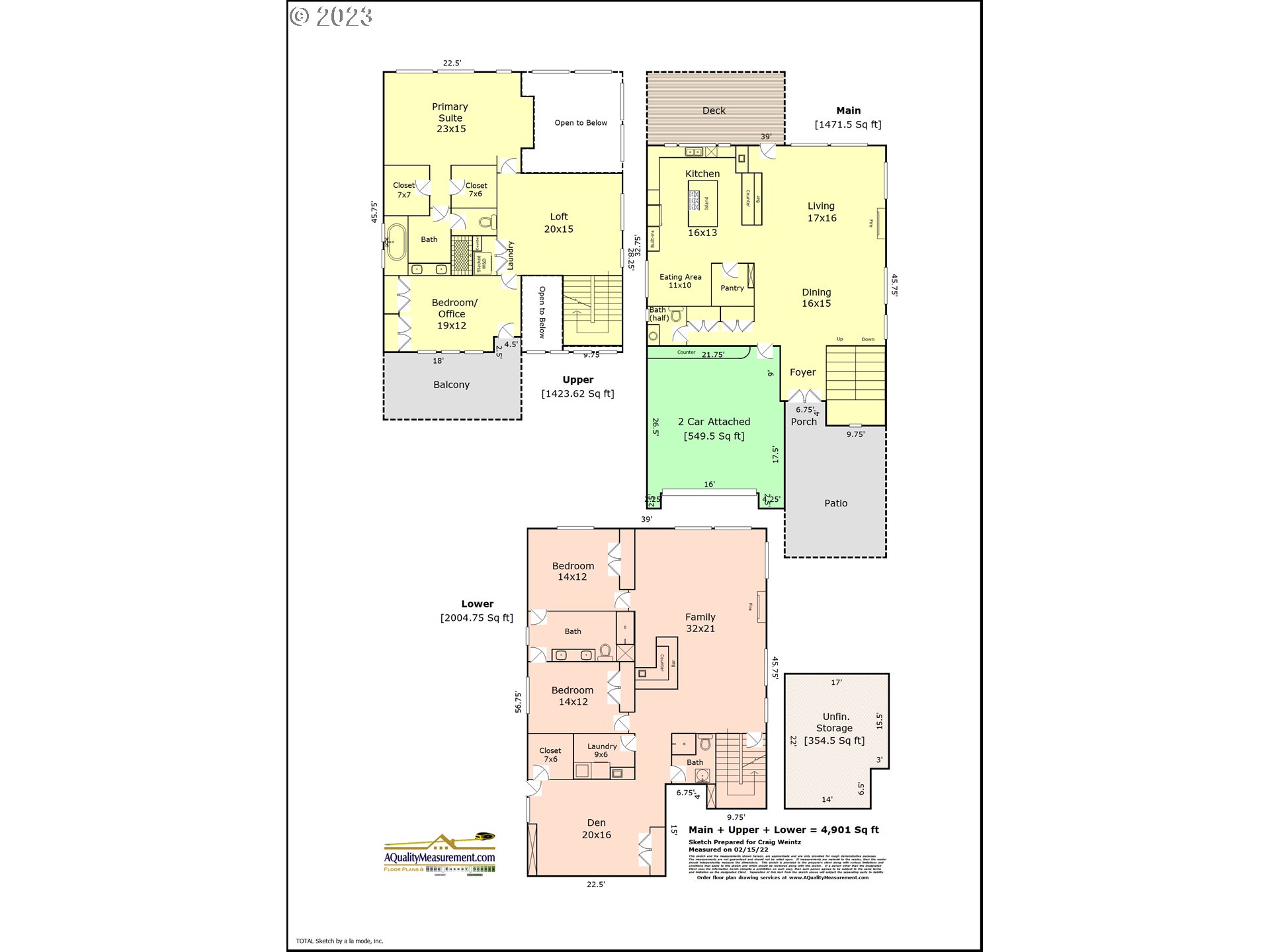 3324 Southwest Fairmount Boulevard Portland, OR 97239 - Photo 48 of 48 Floor Plan