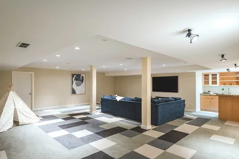 a view of lake with mountain view