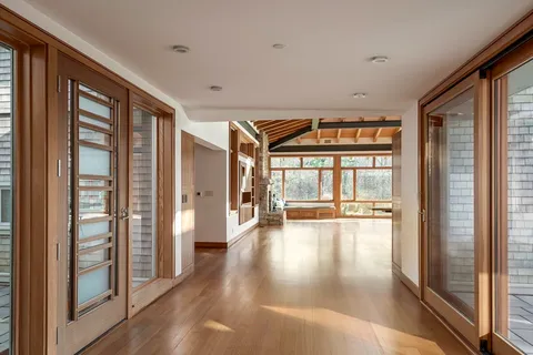 a view of an entryway