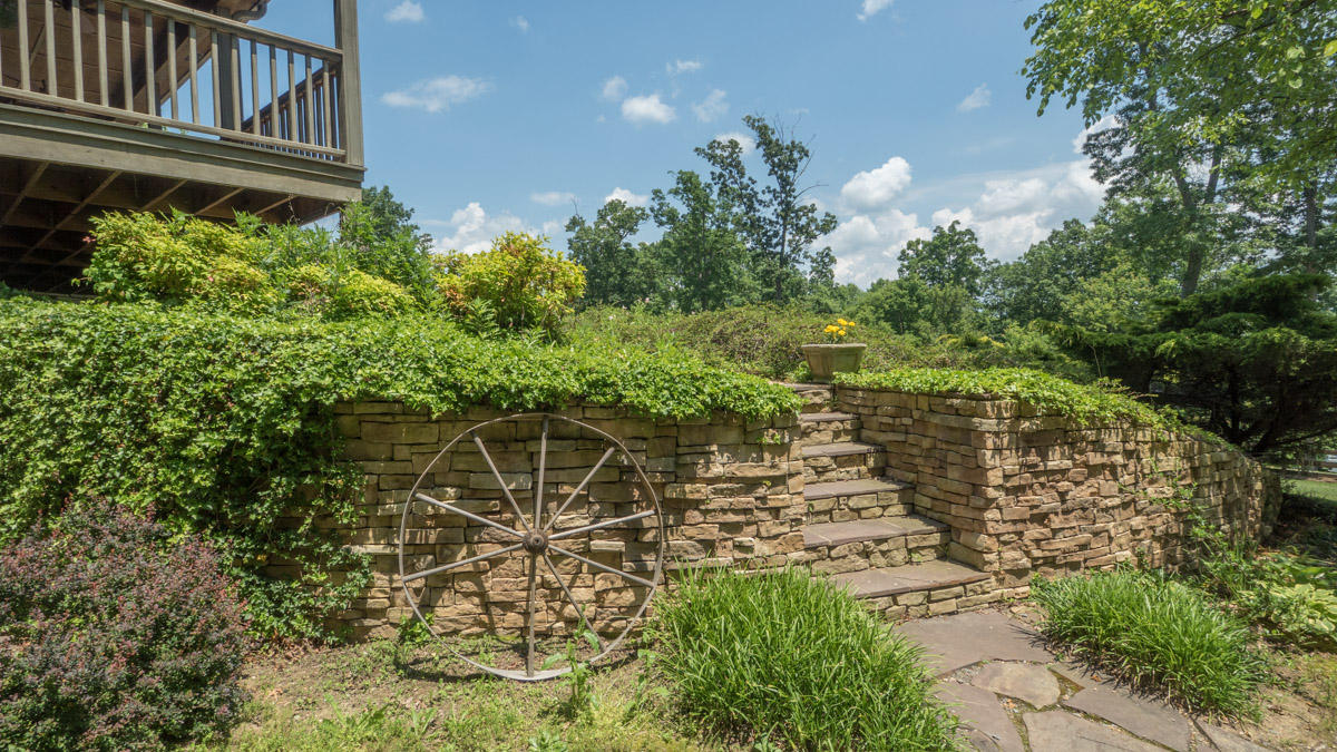 2545 Lees Gap Road Fincastle, VA 24090 - Photo 13 of 42 Steps to Front Porch from Garage