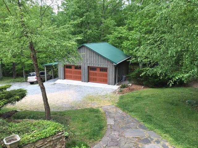 2545 Lees Gap Road Fincastle, VA 24090 - Photo 40 of 42 View to Garage