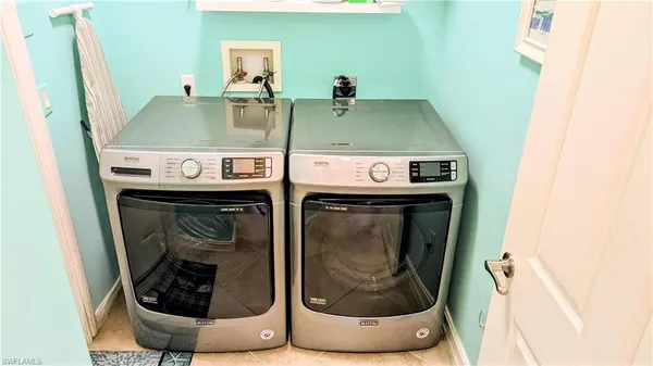 a view of washer and dryer