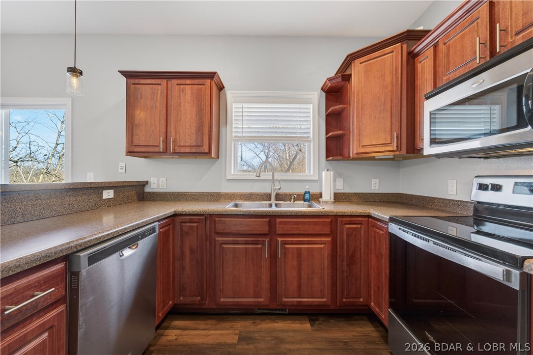 109 Reddington Road Four Seasons, MO 65049 - Photo 16 of 71 Modern kitchen updated in 2026 with stainless stee