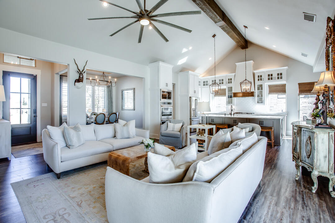 4301 138th Street Lubbock, TX 79423 - Photo 9 of 41 a living room with furniture and a large window
