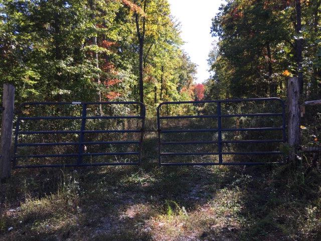 Gate to trail to back of property