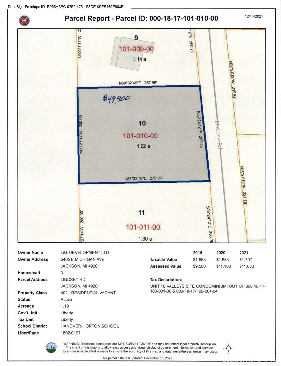 0 Lindsey Road, Unit 10 Jackson, MI 49201 - Photo 2 of 2 Photo 2