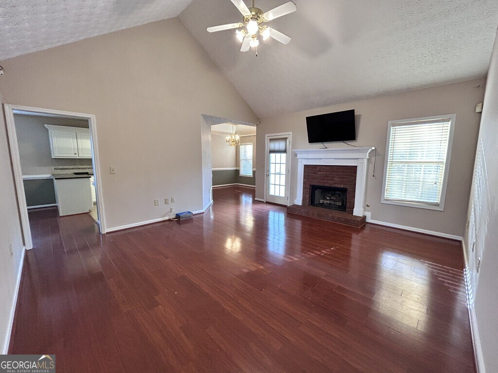 70 Camerons Way Covington, GA 30016 - Photo 3 of 23 Family Room with gas log fireplace