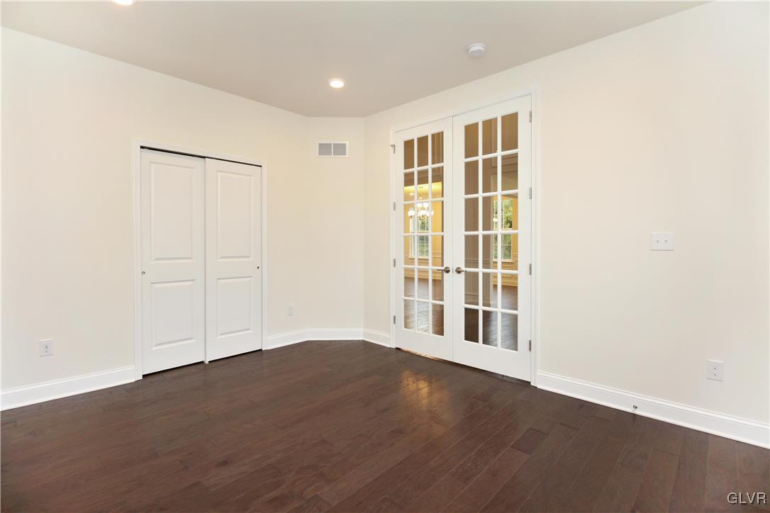 5850 Saucon Ridge Road Coopersburg, PA 18036 - Photo 9 of 32 First floor study with french doors and closet. Ph