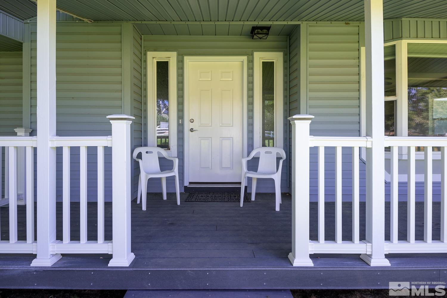 270 Kitts Way Reno, NV 89521 - Photo 12 of 16 a view of porch with a bench