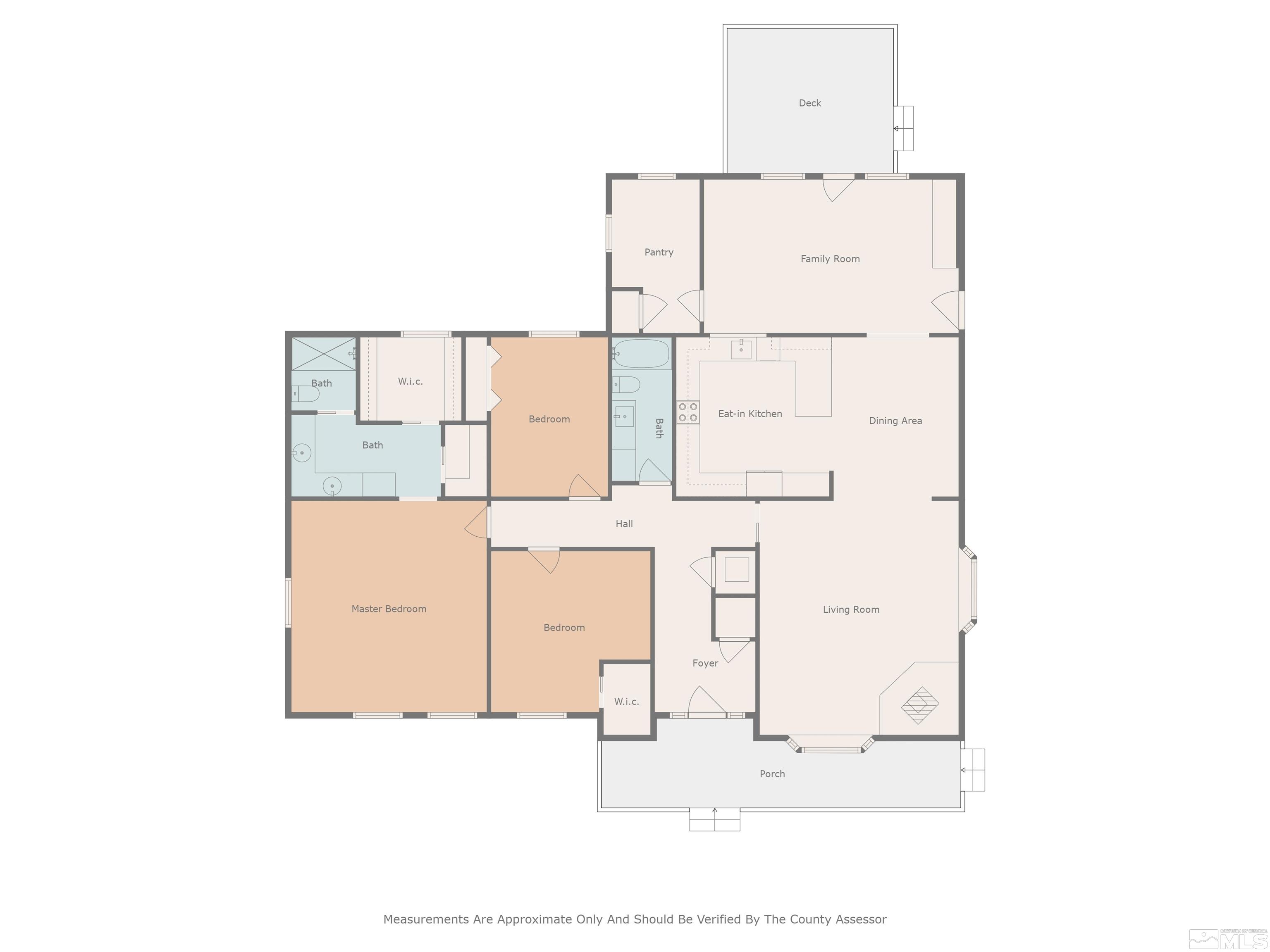 270 Kitts Way Reno, NV 89521 - Photo 3 of 16 a picture of a floor plan