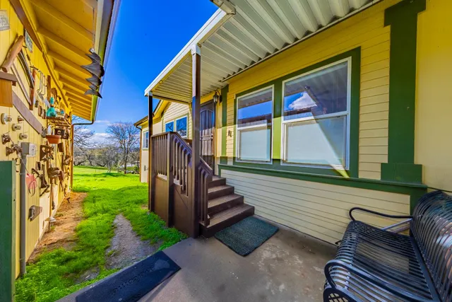 a view of a bunch of trees