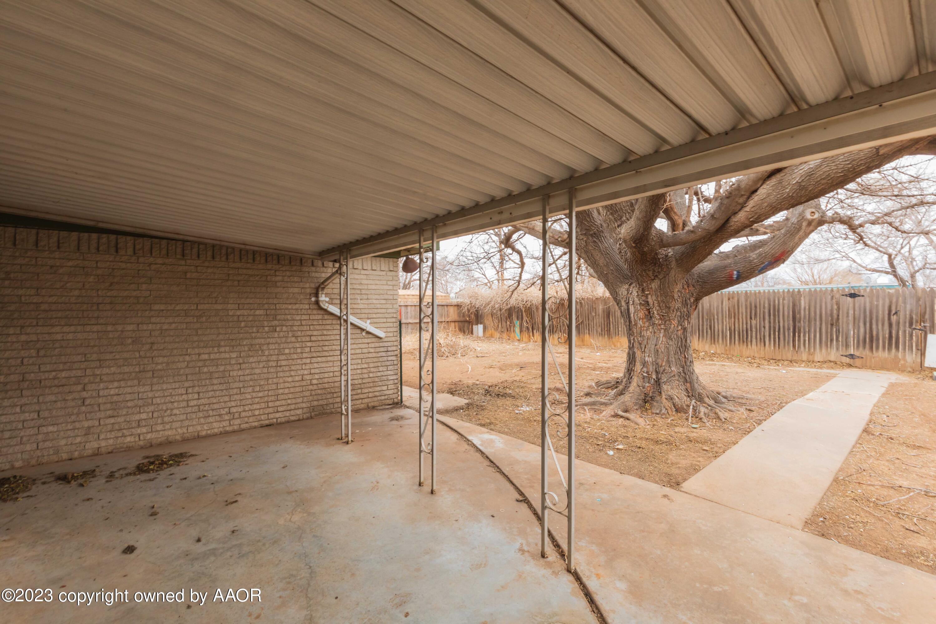 3410 Harmony Street Amarillo, TX 79109 - Photo 39 of 41 a view of an outdoor space