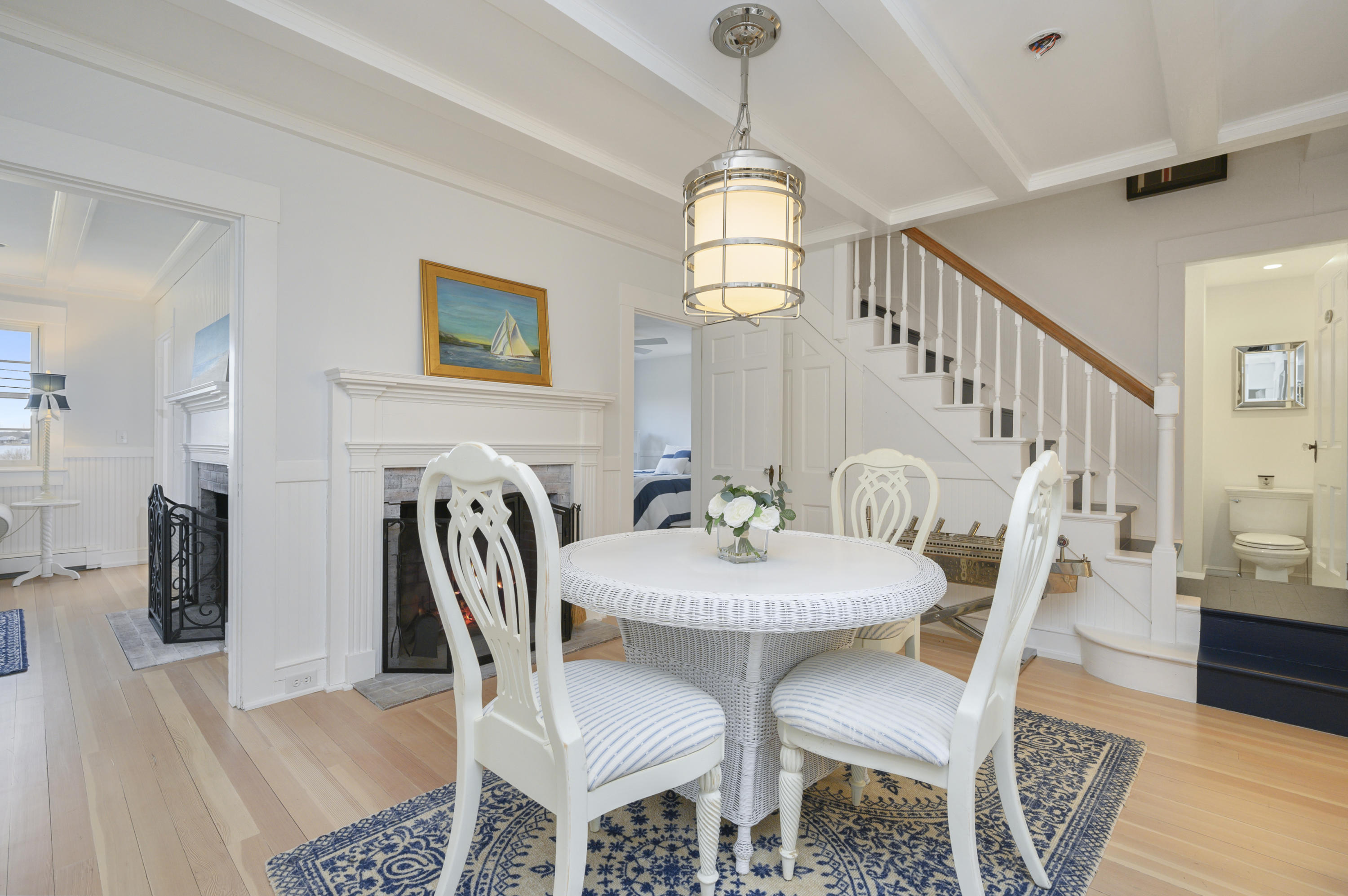 170 Wings Neck Road Pocasset, MA 02559 - Photo 13 of 41 Dining Room Fireplace
