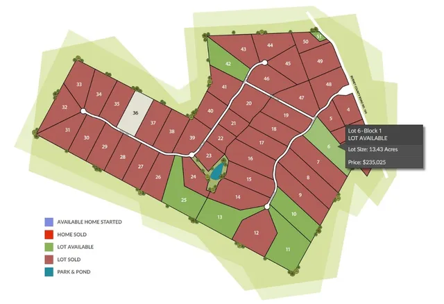 a aerial view of a house