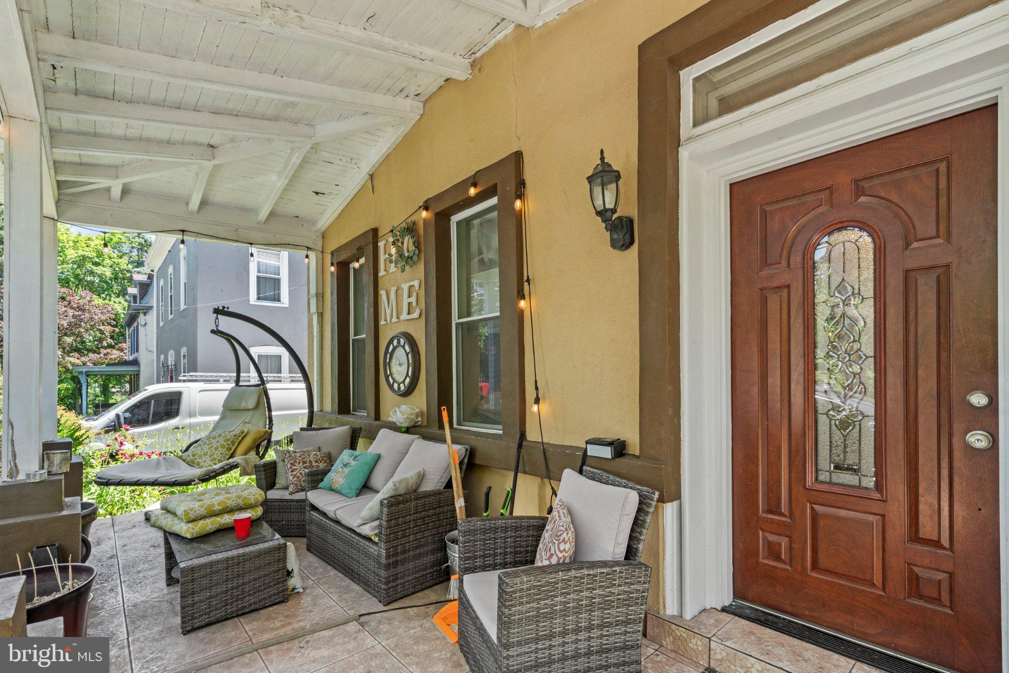 242 Church Road Elkins Park, PA 19027 - Photo 25 of 29 Charming porch with inviting decor.