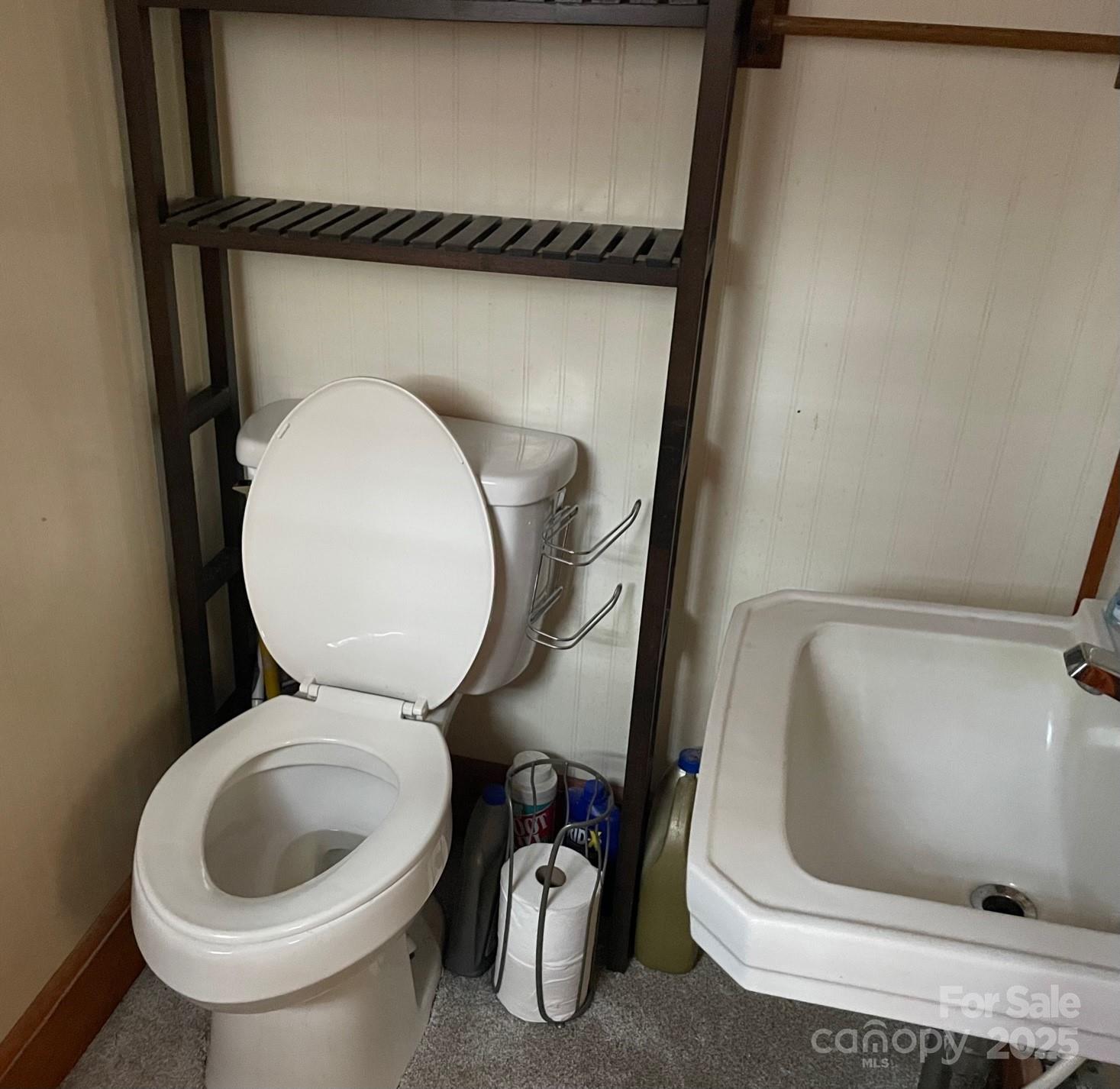 207 Rion Circle Winnsboro, SC 29180 - Photo 14 of 17 a bathroom with a toilet and a mirror