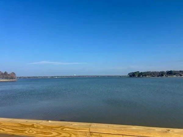 a view of an ocean and beach