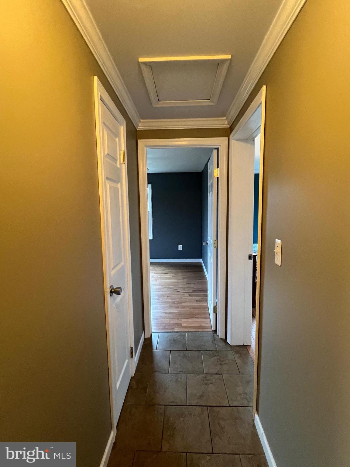 11731 Rocky Meadow Road Clear Spring, MD 21722 - Photo 31 of 41 Hallway with linen closet and attic access