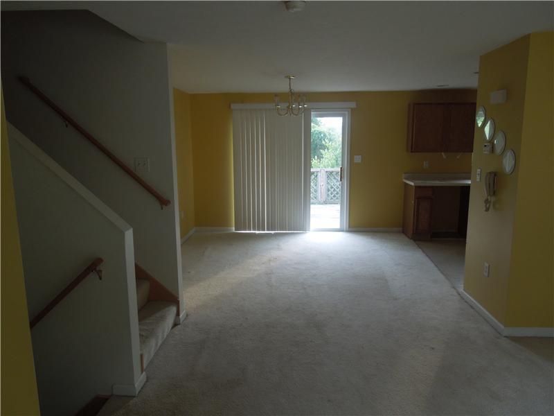 189 Profio Road McDonald, PA 15057 - Photo 6 of 25 1st Floor Plan. one step inside the front door --view of diningroom and sliding door to deck
