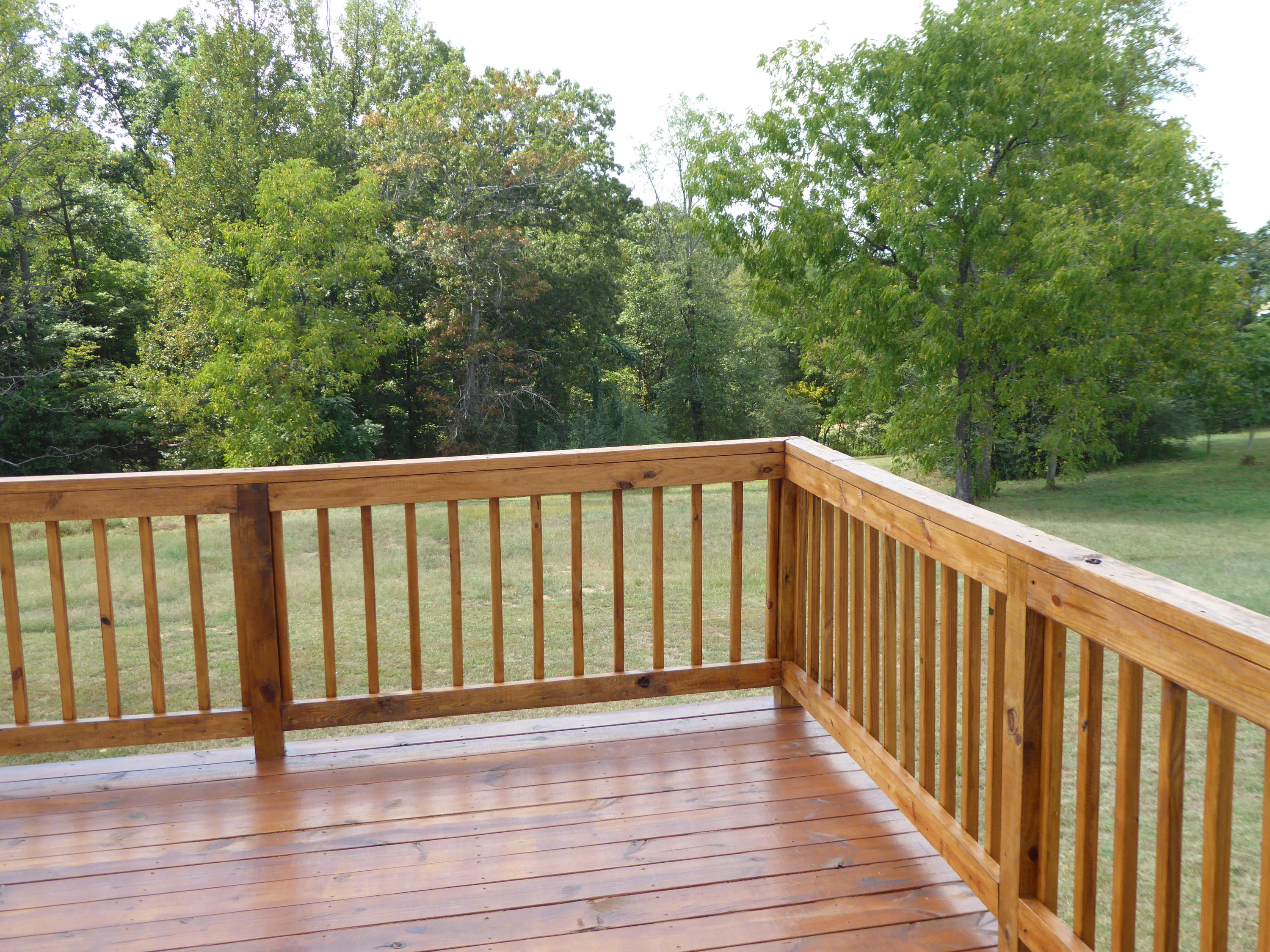 127 Farm View Road Glade Hill, VA 24092 - Photo 8 of 28 8 Back Deck