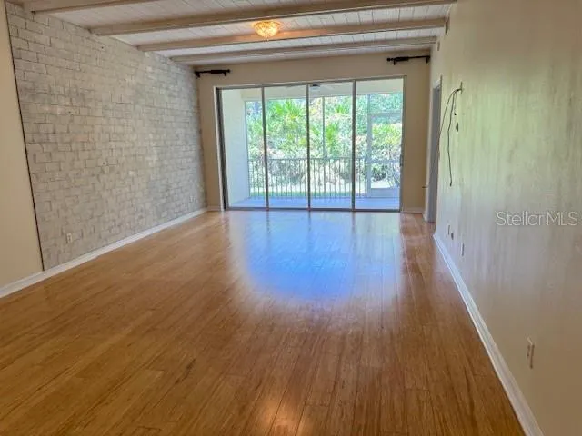 a view of an front door