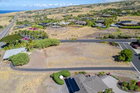 a view of a city and ocean view