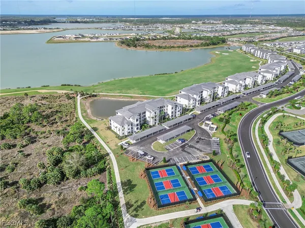 a view of a balcony with an ocean