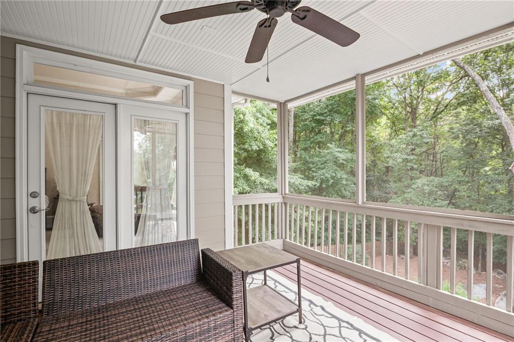 5053 Chapel Crossing Road Douglasville, GA 30135 - Photo 65 of 94 a view of a balcony with furniture