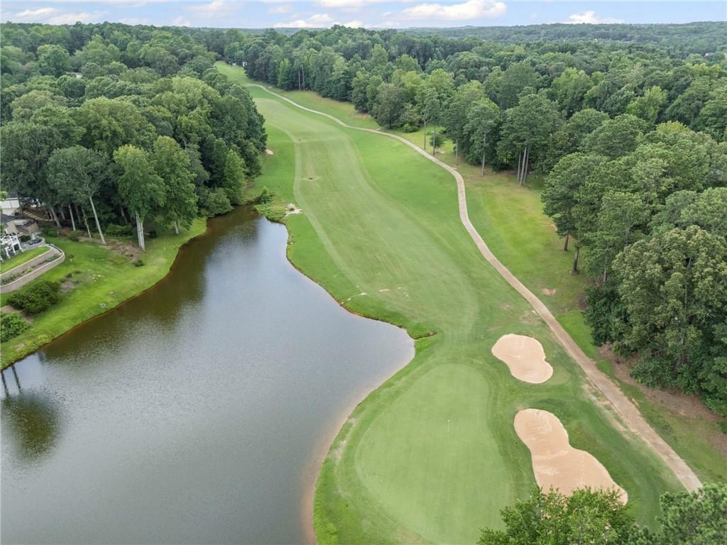 5053 Chapel Crossing Road Douglasville, GA 30135 - Photo 87 of 94 a view of a lake with a yard