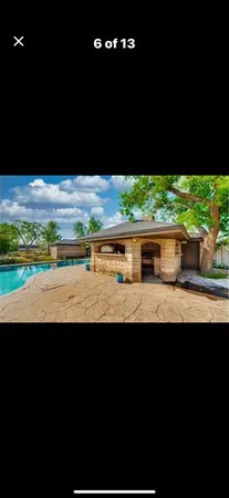 a view of an outdoor space with a lake view