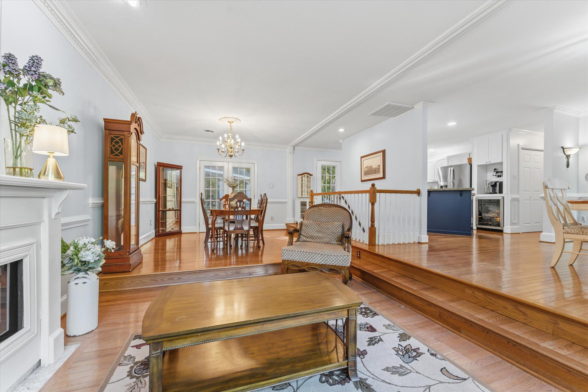 3800 Mountain Road Haymarket, VA 20169 - Photo 14 of 73 Family room to dining room view.