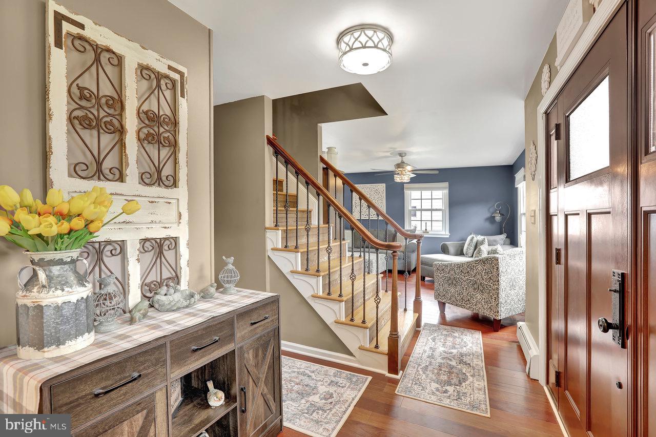 199 Applegate Drive Hamilton, NJ 08690 - Photo 5 of 40 a view of an entryway with wooden floor