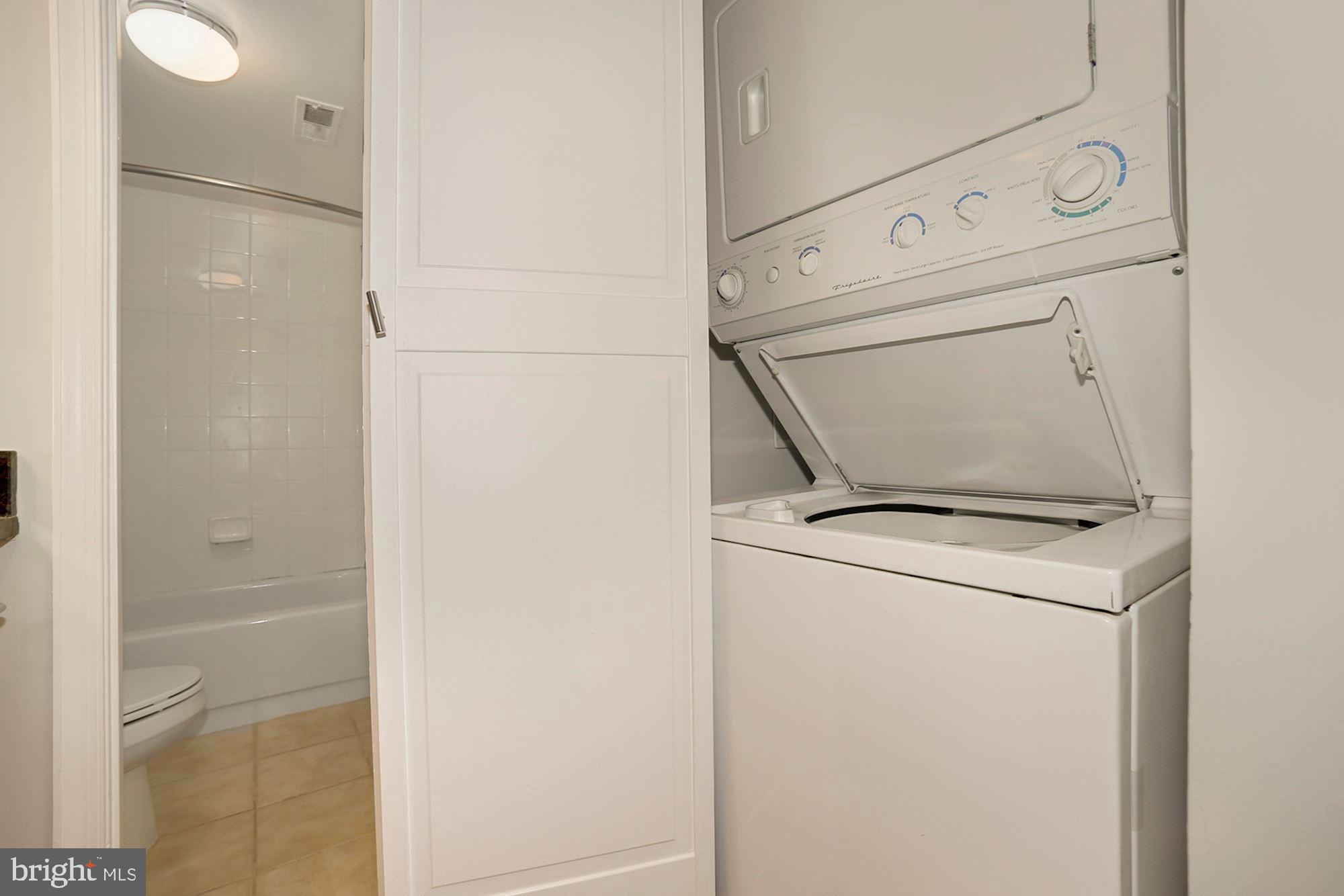 3611 38th Street Northwest, Unit 403 Washington, DC 20016 - Photo 6 of 20 In Unit washer and dryer